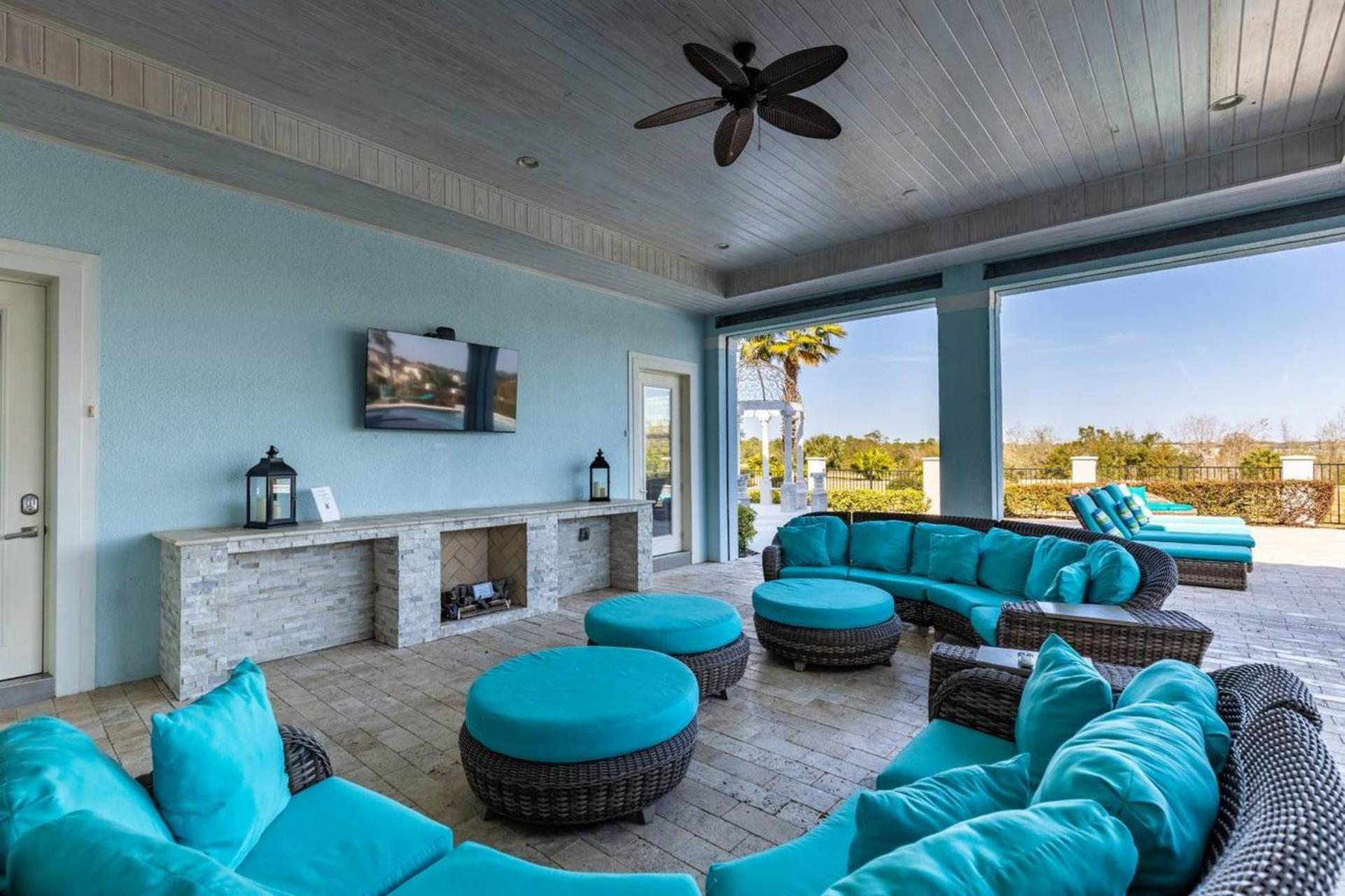 Beautiful 5 Star Mansion With Private Pool On The Prestigious Reunion Resort Orlando Mansion 6280 كيسيمي المظهر الخارجي الصورة