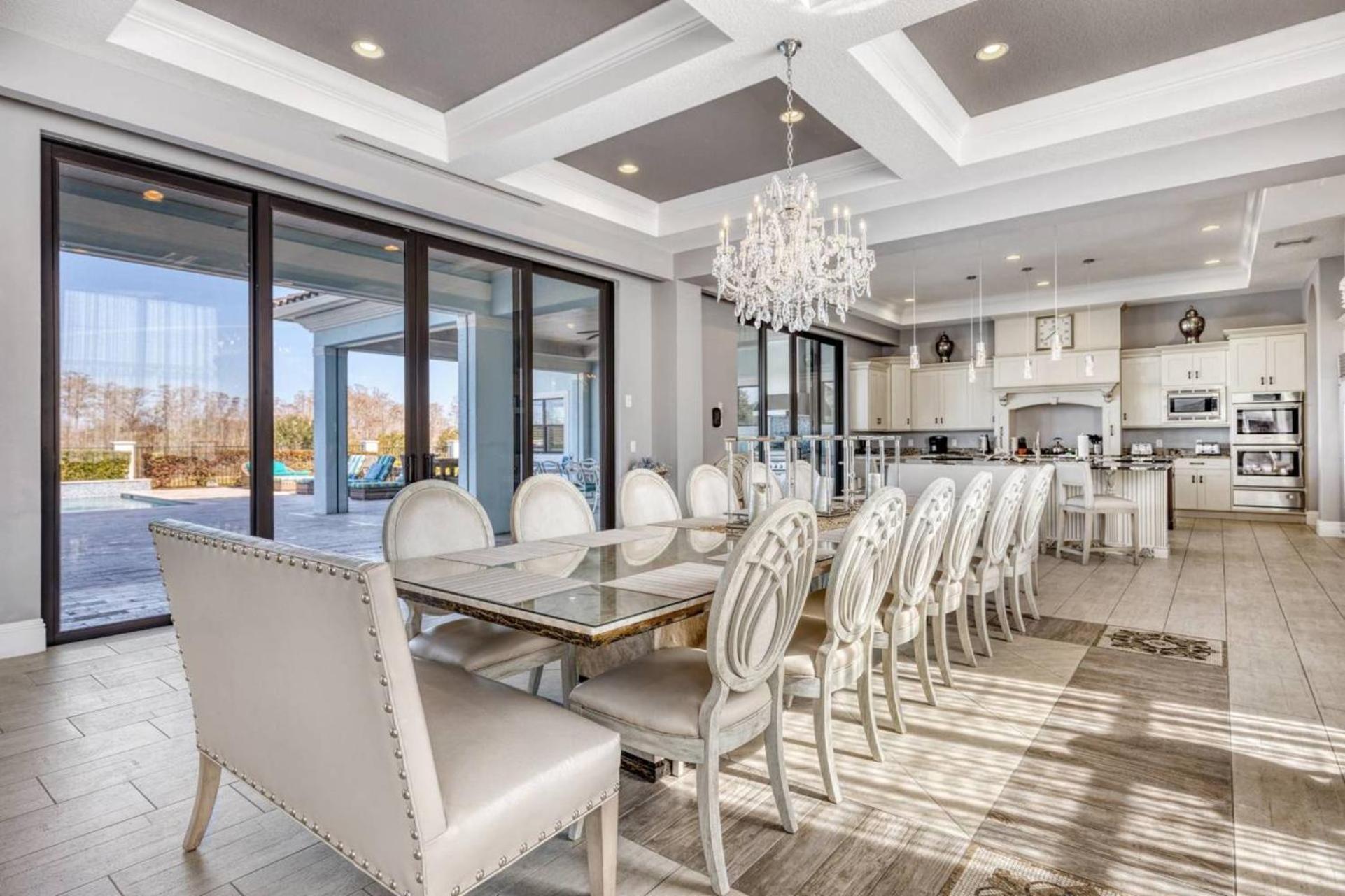 Beautiful 5 Star Mansion With Private Pool On The Prestigious Reunion Resort Orlando Mansion 6280 كيسيمي المظهر الخارجي الصورة