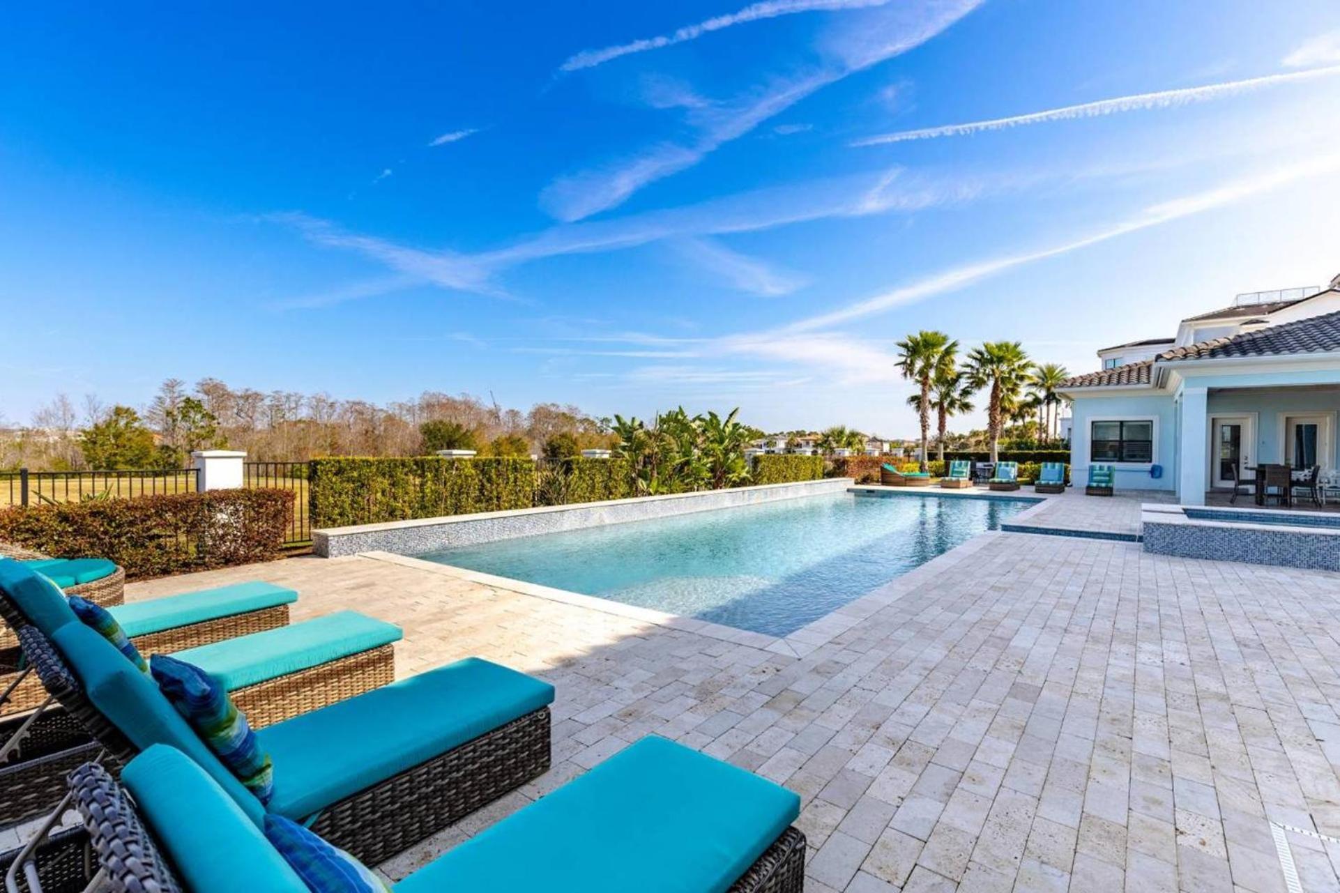 Beautiful 5 Star Mansion With Private Pool On The Prestigious Reunion Resort Orlando Mansion 6280 كيسيمي المظهر الخارجي الصورة