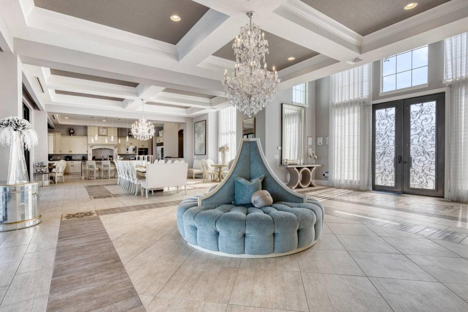 Beautiful 5 Star Mansion With Private Pool On The Prestigious Reunion Resort Orlando Mansion 6280 كيسيمي المظهر الخارجي الصورة